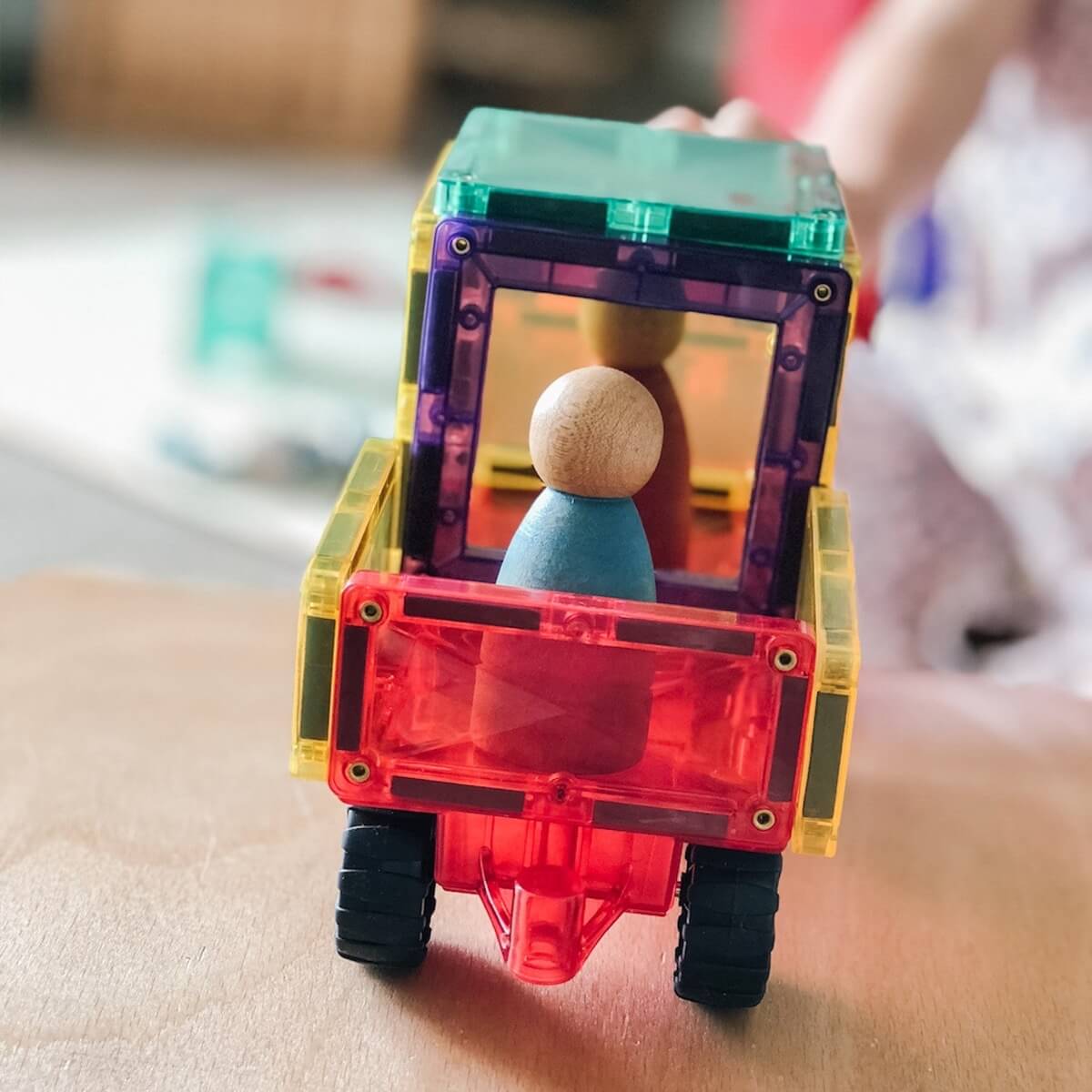 Tuiles magnétiques Rainbow Motion Pack (24 pcs) - Jeux de construction - Boutique LeoLudo - Connetix