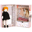 Valise petite garde - robe - Les Parisiennes - Poupées - Boutique LeoLudo - Moulin Roty