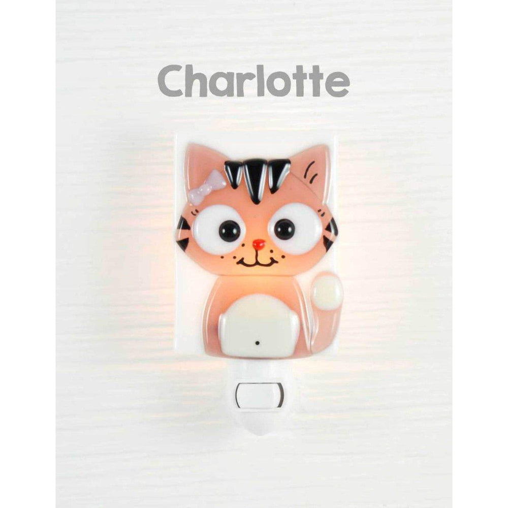 Veilleuse - Chaton Charlotte-Veille sur toi-Boutique LeoLudo