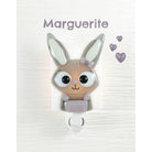 Veilleuse - Marguerite la Lapine grise -Veilleuses- Boutique LeoLudo-Veille sur toi