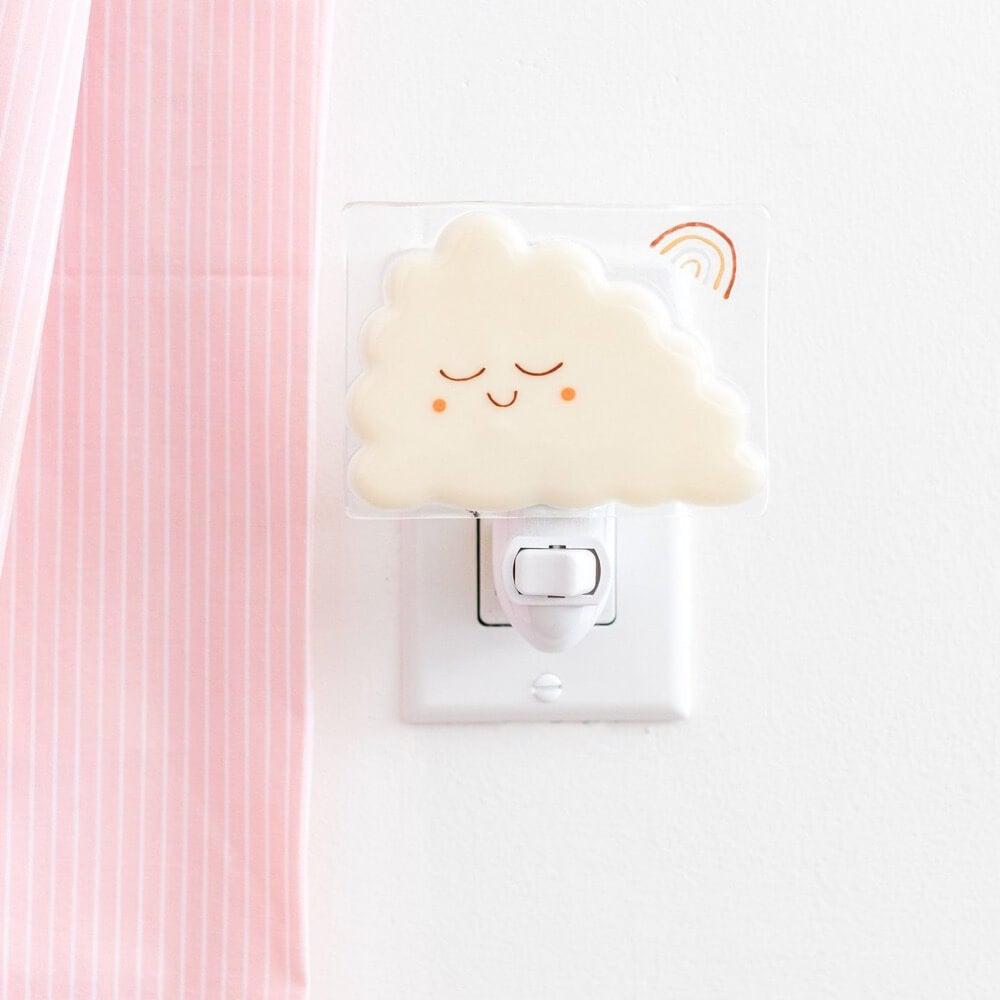 Veilleuse Nuage - Bébé Jules crème -Veilleuses- Boutique LeoLudo-Veille sur toi