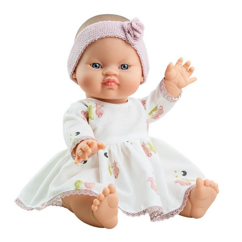 Vêtements de poupée Gordis - Robe blanche et bandeau rose – Boutique LeoLudo