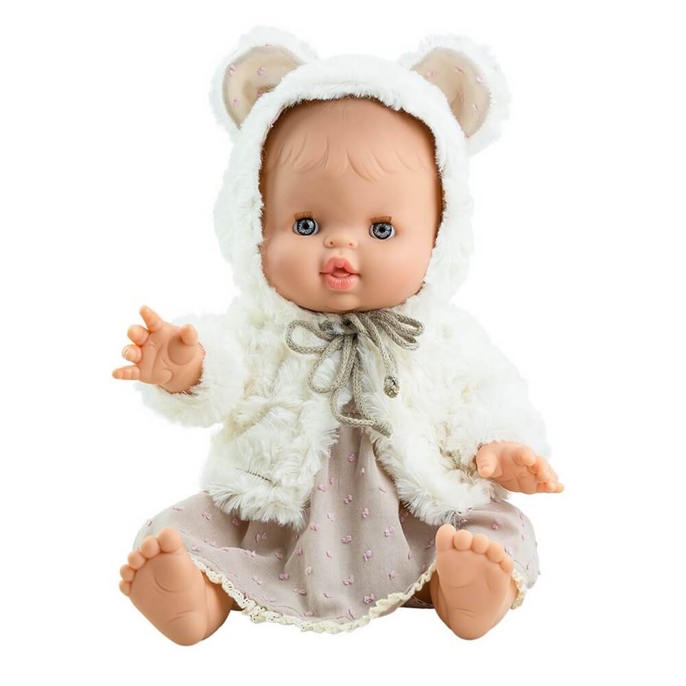 Vêtements de poupée Gordis - Robe et veste à capuche ours en fourrur –  Boutique LeoLudo