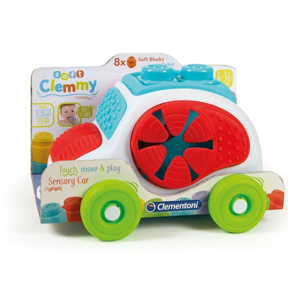 Voiture sensorielle - Jouets d'éveil - Boutique LeoLudo - Clementoni