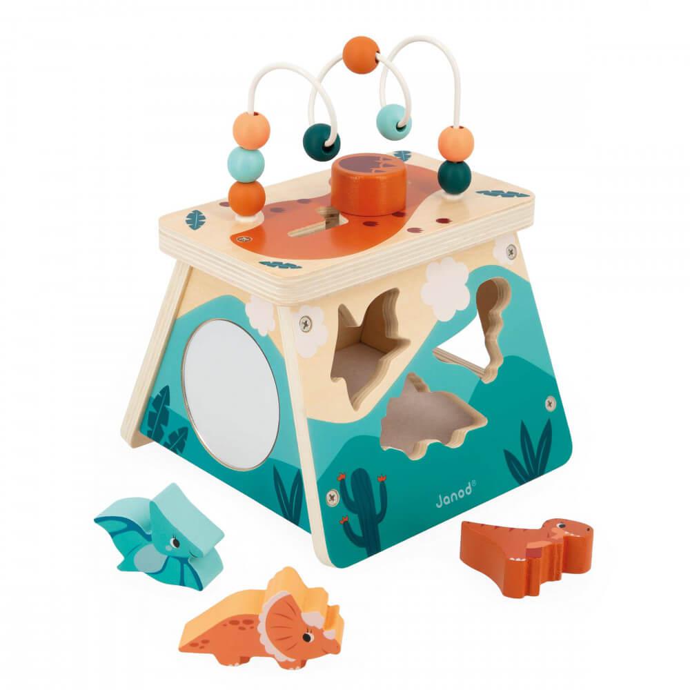Volcan multi - activités d'éveil Dino - Jouets d'éveil - Boutique LeoLudo - Janod