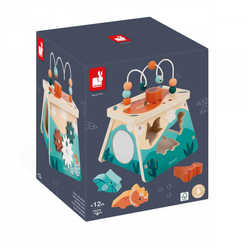 Volcan multi - activités d'éveil Dino - Jouets d'éveil - Boutique LeoLudo - Janod