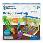 Wriggleworms! Jeu de motricité – Les vers dans le jardin - Jeux de motricité fine - Boutique LeoLudo - Learning Resources