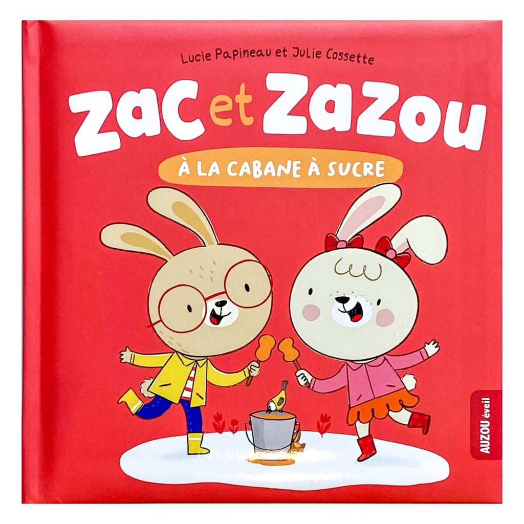 Zac et Zazou à la cabane à sucre-Auzou-Boutique LeoLudo