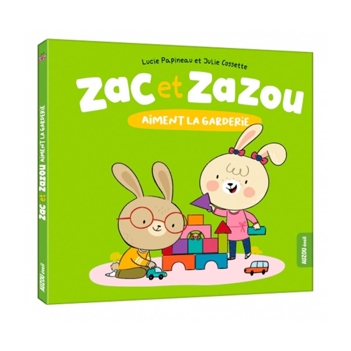Zac et Zazou aiment la garderie - Livres - Boutique LeoLudo - Auzou