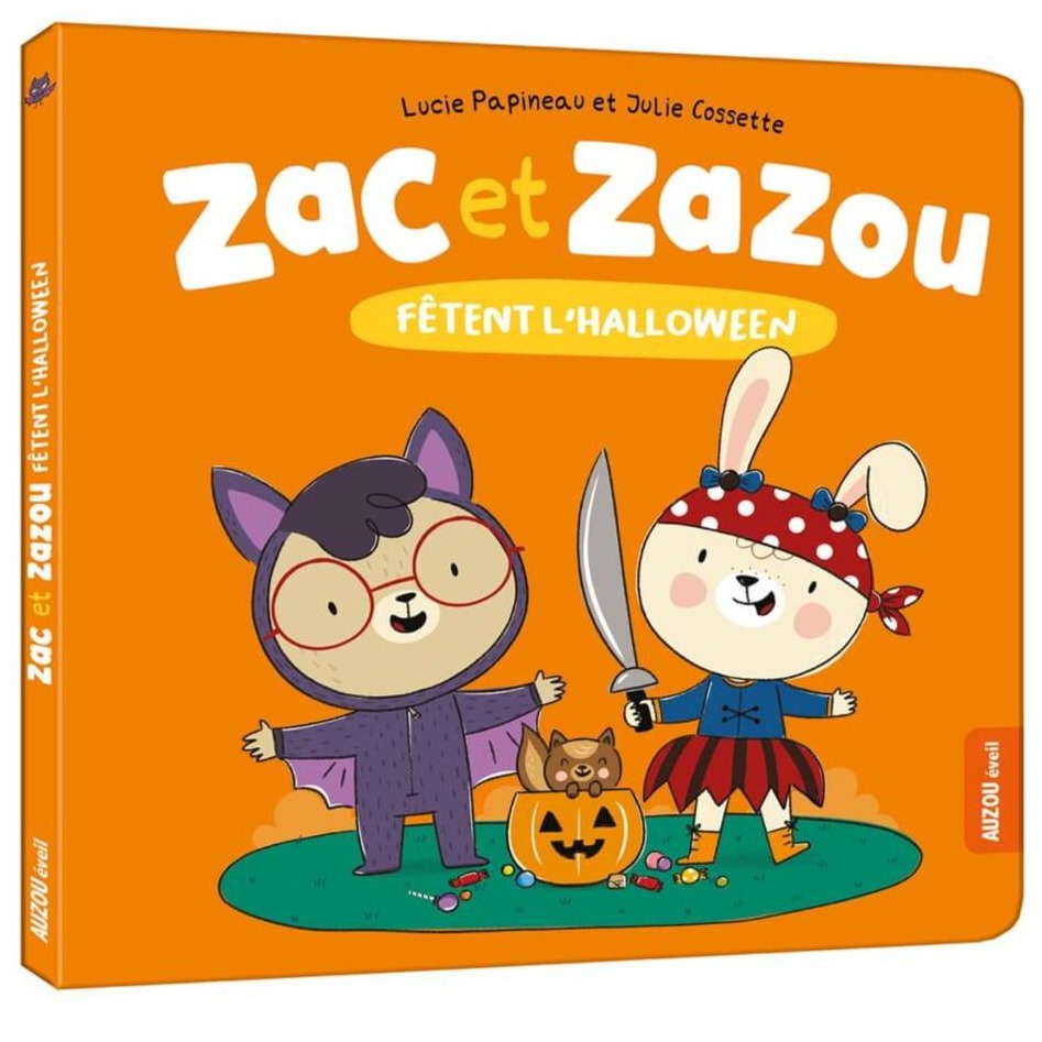 Zac et Zazou fêtent Halloween-Auzou-Boutique LeoLudo