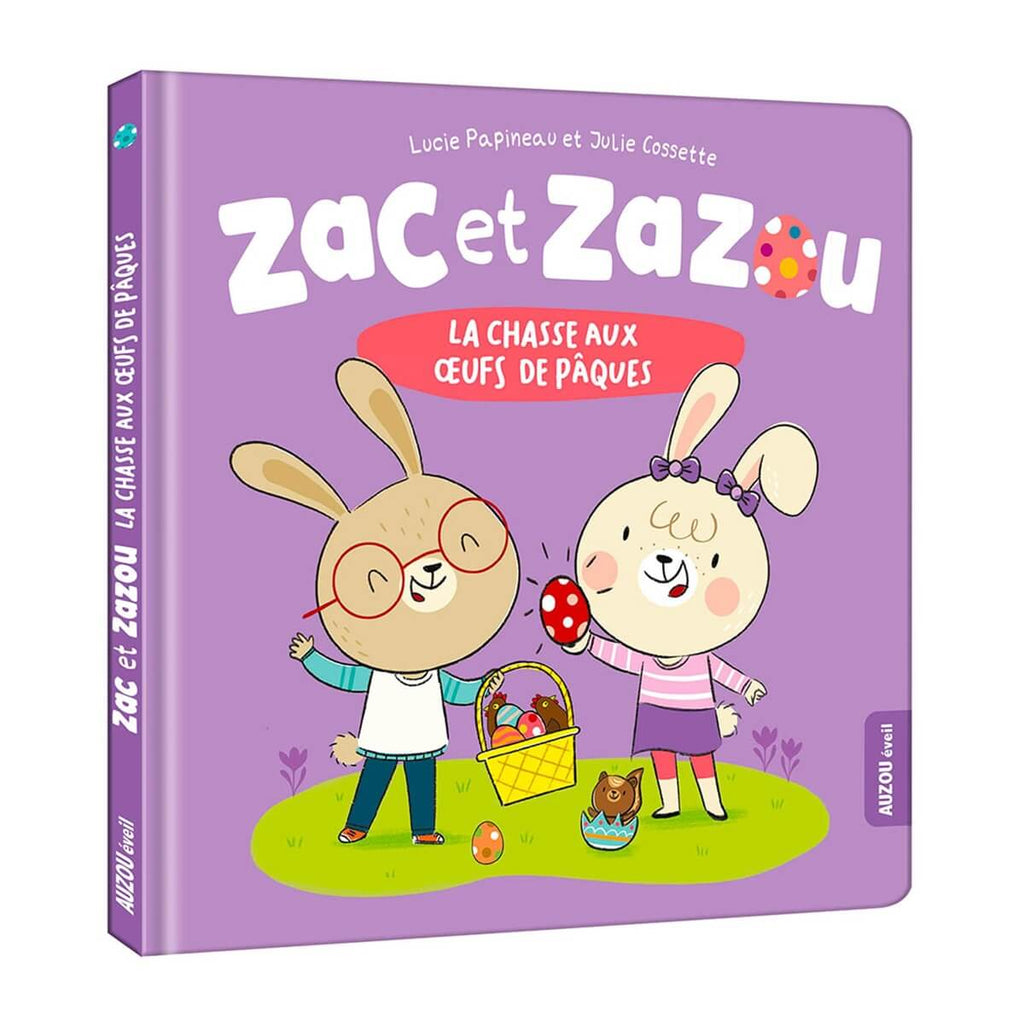 Zac et Zazou - La chasse aux œufs de Pâques-Auzou-Boutique LeoLudo