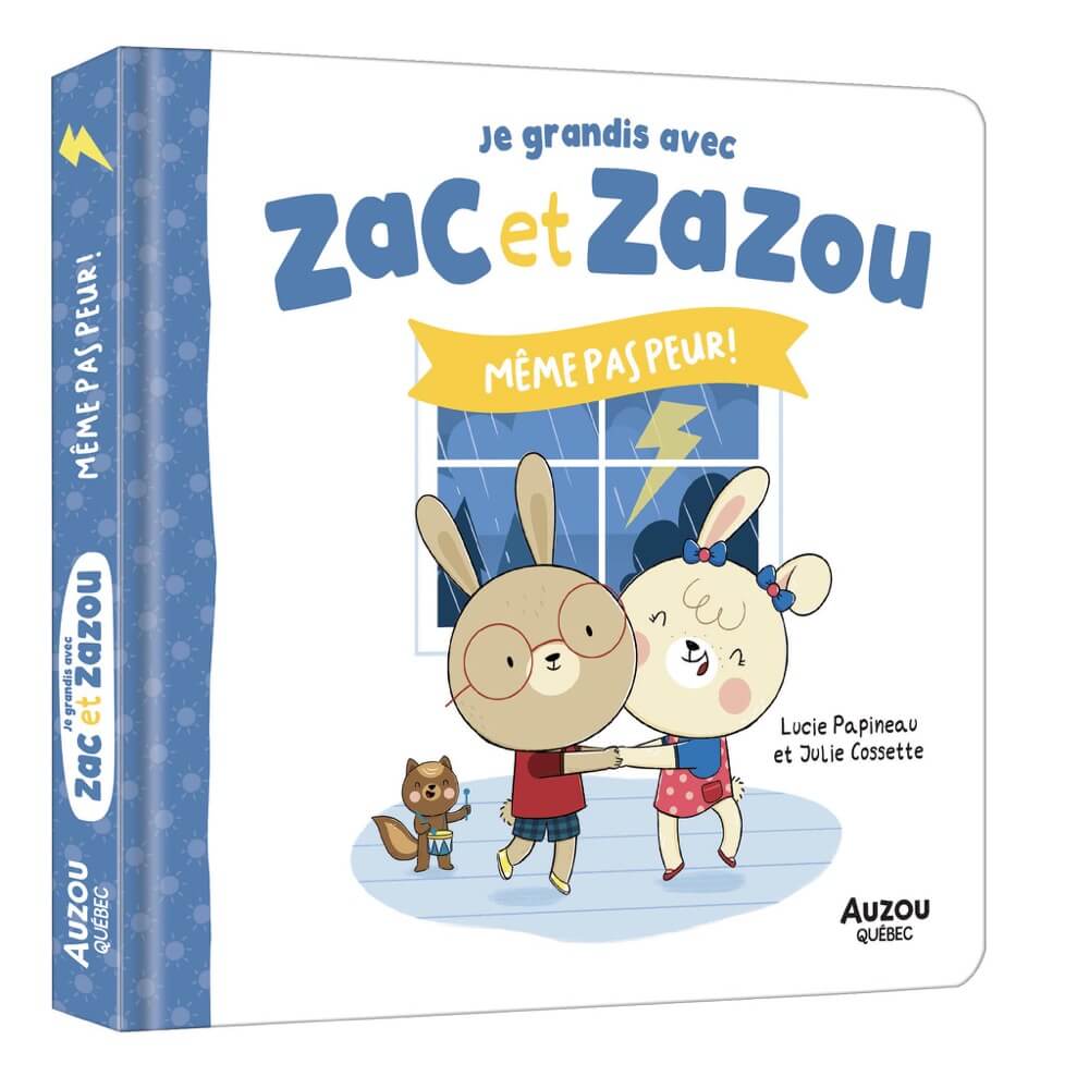 Zac et Zazou: même pas peur-Auzou-Boutique LeoLudo